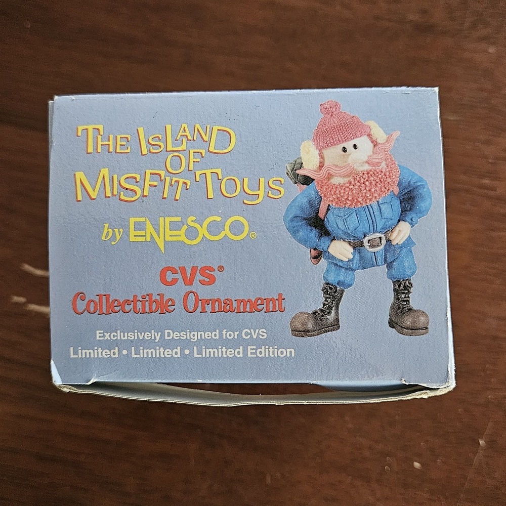 The Island Of Misfit Toys CVS Santa & Yukon Cornelius 1999 Rare Ornaments - Picture 7 of 15
